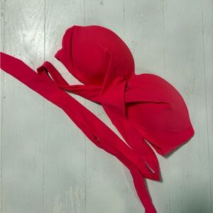 PINK Victoria's Secret Red Bikini Top